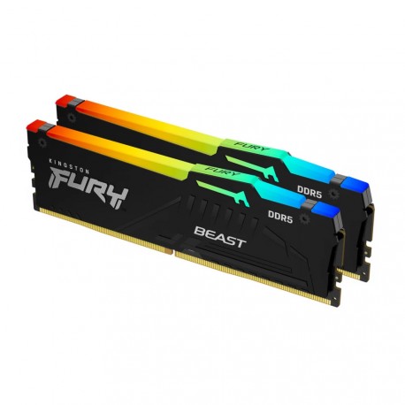 Pomnilnik DDR5 32GB (2x16GB) 6000 FURY Beast RGB