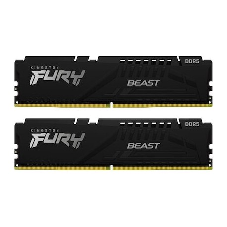 Pomnilnik DDR5 64GB (2x32GB) 6000 FURY Beast Black XMP