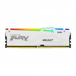 Pomnilnik DDR5 32GB 6000 FURY Beast White RGB EXPO