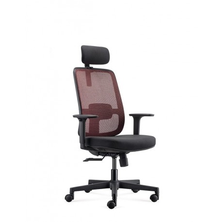 Pisarniški stol Ergovision ERGO Basic, rdeč