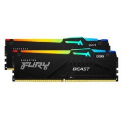 Pomnilnik DDR5 32GB (2x16GB) 6400 FURY Beast RGB XMP