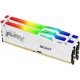 Pomnilnik DDR5 32GB (2x16GB) 6400 FURY Beast White RGB XMP