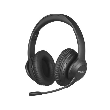Slušalke Sandberg Wireless Headset ANC+ENC Pro, 126-45, črne