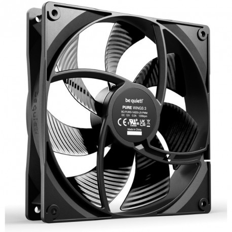 Ventilator BE QUIET! Pure Wings 3 (BL108) 140mm 4-pin PWM, črn