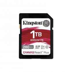 Pomnilniška kartica SDXC 1TB KINGSTON Canvas REACT Plus, UHS-II, C10, U3, V60