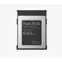 Pomnilniška kartica 640GB CFexpress SanDisk PRO-CINEMA