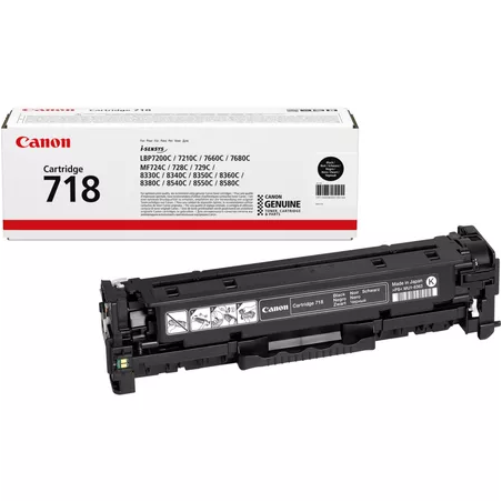 Toner Canon CRG-718Bk, črn