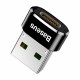 Adapter Baseus USB TipA-TipC, Ž, 2.0, CAAOTG-01