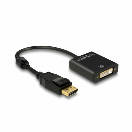 Adapter Delock DisplayPort-DVI 4K - 20cm, 62599