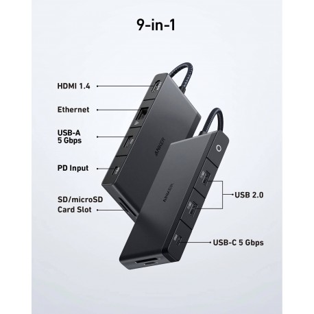 USB Hub Anker 552 USB-C, 9v1, A8373H11