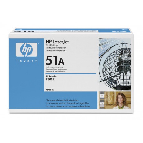 Toner HP Q7551A (51A), črn
