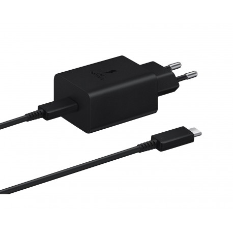 Adapter hitri Samsung + kabel type-C to type-C 45W črn