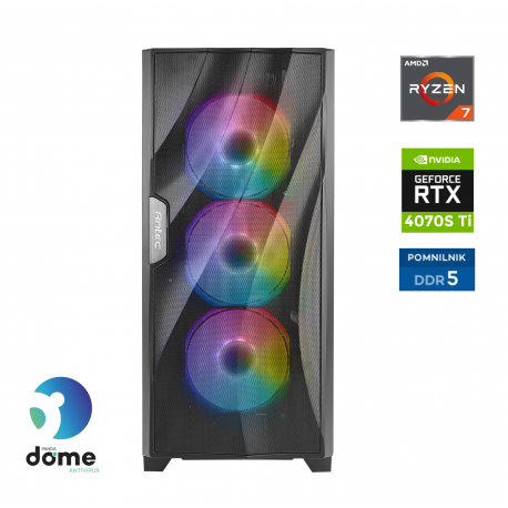 Računalnik ANNI Gamer Extreme R7 8700F / RTX 4070S Ti / 32 GB / 2 TB