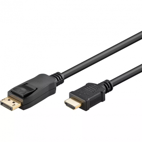 Kabel DisplayPort 1.2 - HDMI 2.0 5m, Goobay