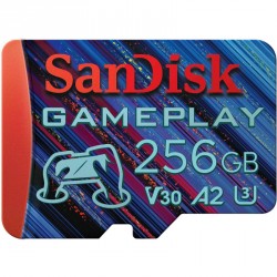 Pomnilniška kartica 256GB SDXC SanDisk micro GamePlay, V30, U3, A2