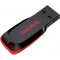 USB ključek 128GB SanDisk Cruzer Blade, SDCZ50-128G-B35