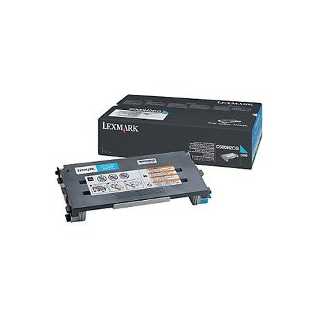 Toner Lexmark C500H2CG, cyan