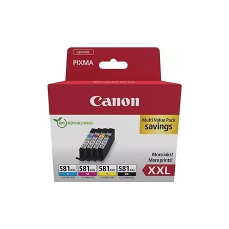 Črnilo CANON CLI-581XXL, komplet