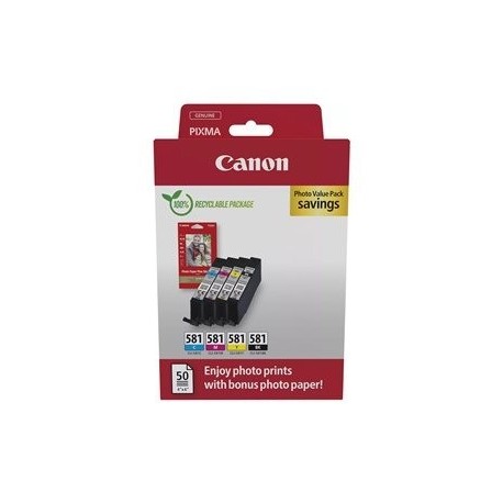 Črnilo CANON CLI-581, komplet