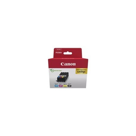 Črnilo CANON CLI-551 4-pack, CMYK