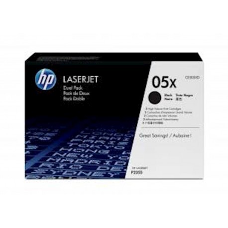 Toner HP za 2X, dvojno pakiranje, črna