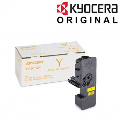 Toner KYOCERA TK-5230Y za P5021CDN/CDW, M5521CDN/CDW, rumena