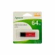 USB ključek APACER 3.2 Gen1 64GB, AH25B rdeč