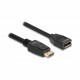 Podaljšek Delock DisplayPort 4K 60Hz, 5m