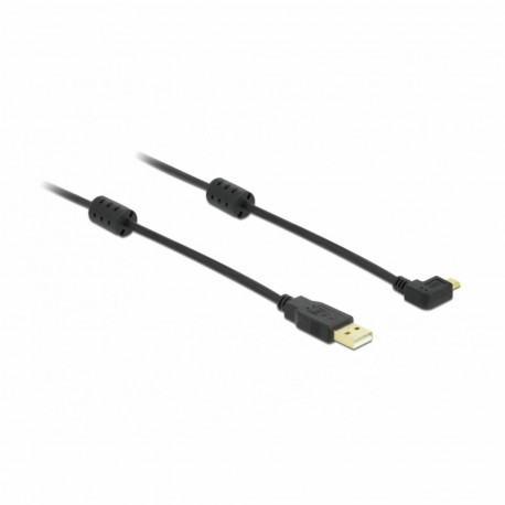 Kabel Delock USB-A v microUSB-B kotni, 1m