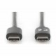 Kabel Digitus USB-C v USB-C 15W, 3m črn