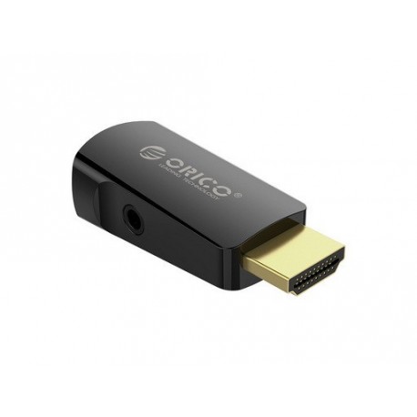 Adapter ORICO, HDMI v VGA + 3.5 mm