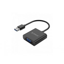 Adapter ORICO UTV, USB 3.0 v VGA, 1080p 60Hz, črn