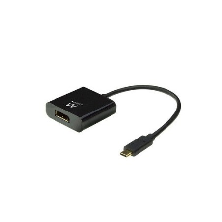 Adapter Ewent EW9825, USB-C v DP 4K, črn