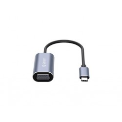 Adapter ORICO CTV-GY, USB-C v VGA, 1080p 60Hz, aluminij