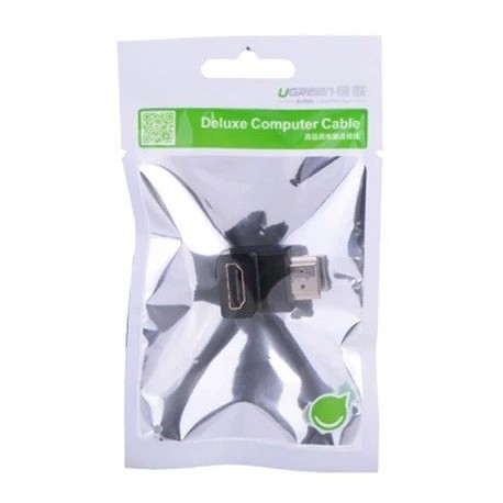 Adapter Ugreen 20110, HDMI moški na HDMI ženski, kotni