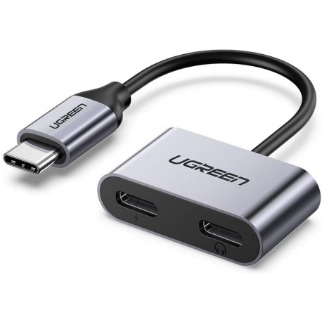 Adapter Ugreen 60165, USB-C v dvojni USB-C