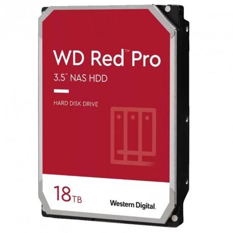 Trdi disk 3,5 18TB 7200 SATA3 512MB WD Red Pro, WD181KFGX