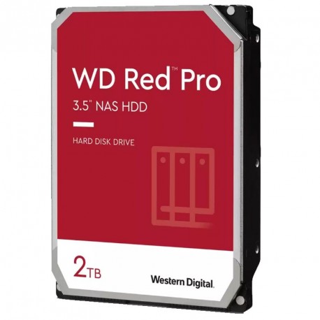 Trdi disk 3,5 2TB 7200 SATA3 64MB WD Red Pro, WD2002FFSX