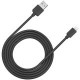 Kabel CANYON CFI-1, Lightning v USB kabel za Apple, 1m, črn