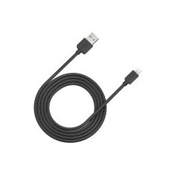 Kabel CANYON CFI-1, Lightning v USB kabel za Apple, 1m, črn