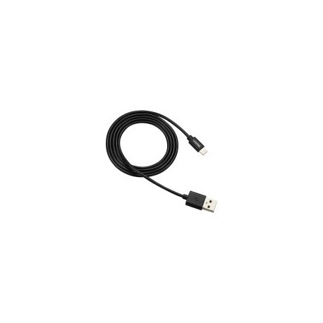 Kabel CANYON MFI-1, Lightning v USB kabel za Apple, 1m, črn