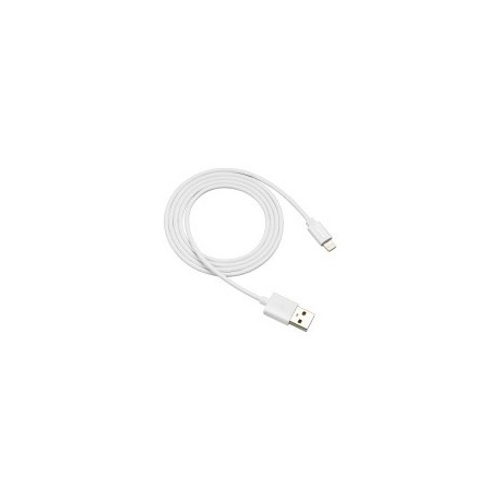 Kabel CANYON MFI-1, Lightning v USB kabel za Apple, 1m, bel