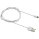 Kabel CANYON MFI-1, Lightning v USB kabel za Apple, 1m, bel