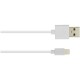 Kabel CANYON MFI-1, Lightning v USB kabel za Apple, 1m, bel