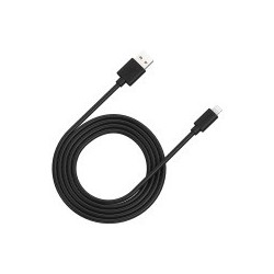 Kabel CANYON MFI-12, Lightning v USB kabel za Apple, 2m, črn