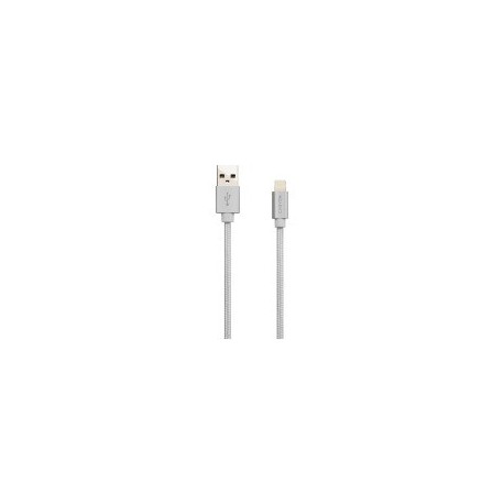 Kabel CANYON MFI-3, Lightning v USB kabel za Apple, 1m, biserno bel