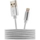 Kabel CANYON MFI-3, Lightning v USB kabel za Apple, 1m, biserno bel