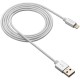 Kabel CANYON MFI-3, Lightning v USB kabel za Apple, 1m, biserno bel