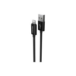 Kabel CANYON MFI-3, Lightning v USB kabel za Apple, 1m, črn