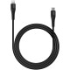 Kabel CANYON MFI-4, Lightning v USB-C kabel za Apple, 1.2m, črn